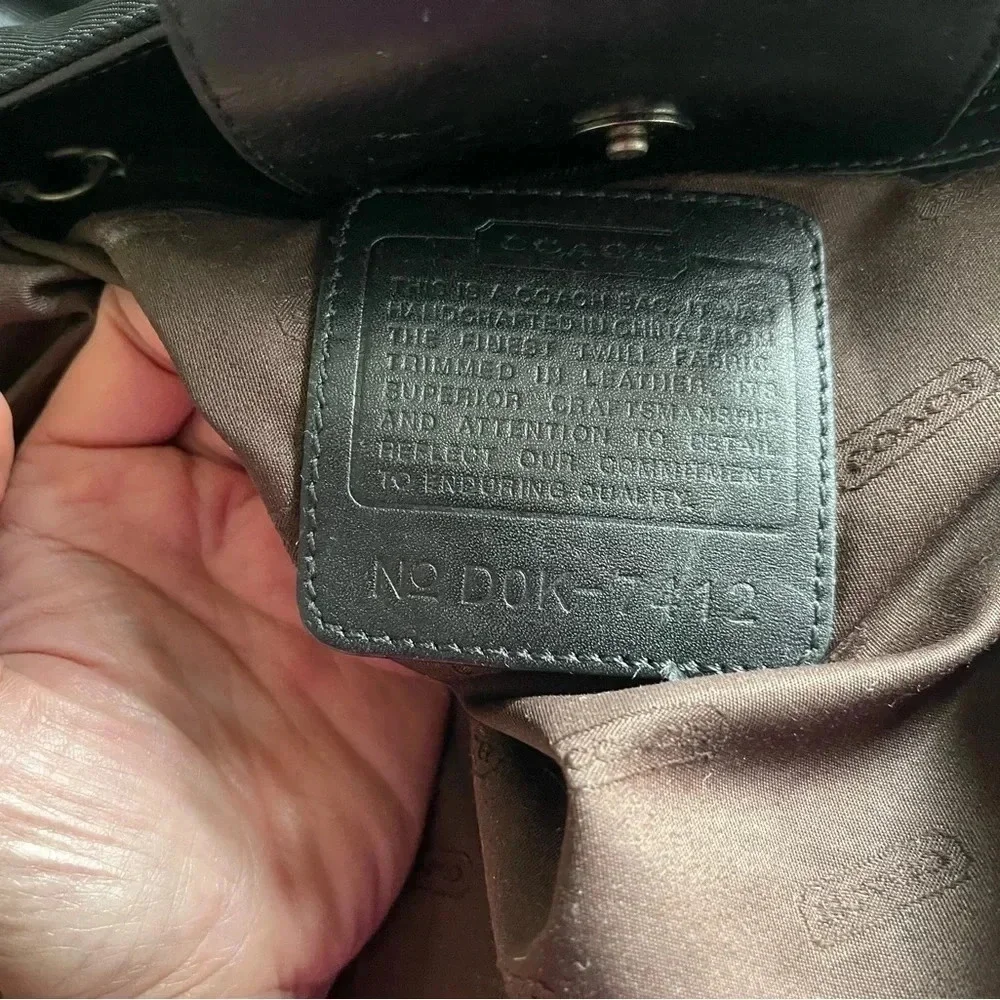 Vintage Coach shoulder bag